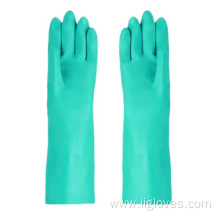 Rubber Heavy Duty Safety Chemical Resistant Nitrile Gloves